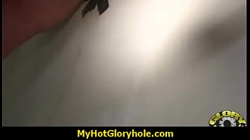Preview 2 of Japanese Hot Sex Bbw - Horny Lady Enjoys Gloryhole Cocksucking Interracial 29