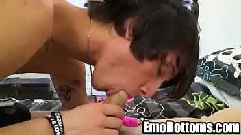 Preview 2 of Sunny Leone Hd Saxx Video - Emo twink Tantrum Desire sucking on a hard cockcodystar 1024 2