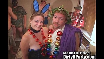 Preview 1 of Shiori Shirakawa - Costume Party Bunny Gets Bukkakedmin
