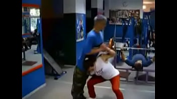 Preview 1 of Blk Hood - World&#039_s Strongest Woman Aneta Florczyk lifting a man