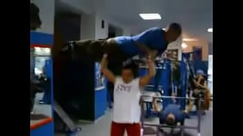 Preview 4 of Blk Hood - World&#039_s Strongest Woman Aneta Florczyk lifting a man