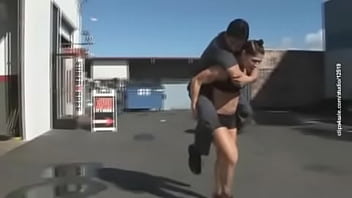 Preview 1 of Sabnamxxx - Kortney Olson piggyback carry preview