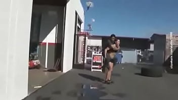 Preview 4 of Sabnamxxx - Kortney Olson piggyback carry preview
