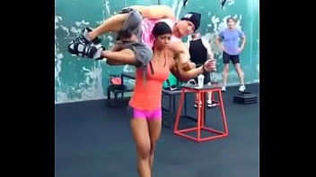 Preview 2 of Hotel Comers - WOMAN LIFTS MAN!