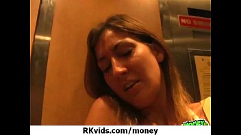 Preview 4 of Public Betch Porn - Desperate teen naked in public and fucks to pay rent 27