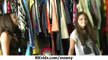Preview 2 of Tiding Hijab - Desperate teen naked in public and fucks to pay rent 15