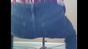 Preview 2 of Sil Bad Porn - So horny in tight jeans that I ride a dildo