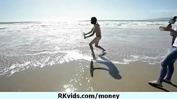 Preview 2 of Indian Hot Babese - Desperate teen naked in public and fucks to pay rent 24