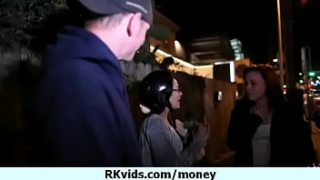 Preview 3 of Cock Forcing Way Throu - Desperate teen naked in public and fucks to pay rent 25