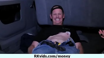 Preview 4 of Cock Forcing Way Throu - Desperate teen naked in public and fucks to pay rent 25