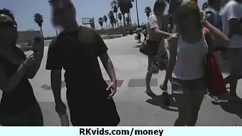 Preview 3 of Teenual Com - Desperate teen naked in public and fucks to pay rent 5