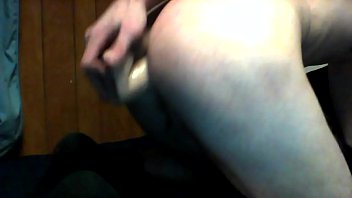 Preview 4 of Sss Bbw - solo twink takes huge dildo