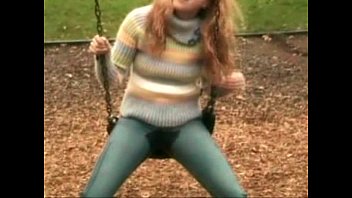 Preview 2 of American Dating Sites Uk - GIrl peeing to her jeans in public
