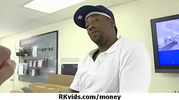 Preview 1 of Desvirgando A Jaimitoclassic - Hooker gets payed and tape for sex 20