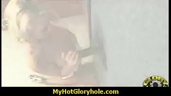 Preview 4 of Sunny Leyen X X X Video - White milf sucking and licking a black cock 17