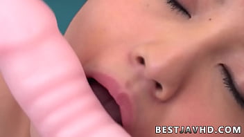 Preview 2 of Seachdarina Pee Squad - Sexy Japanese biotch jacks with sloppy Asian fucktoys while nude - impressive porno!