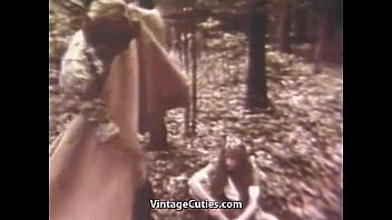Preview 1 of Fire Sex Film - Couple Fucking Outdoors in a Picnic