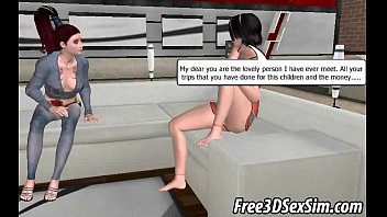 Preview 2 of Girl Sex Uncontrol - Foxy 3D cartoon blonde getting fucked by an old man