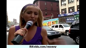 Preview 4 of Perky Pussy Licking Teen Fucks - desperate teen naked in public and fucks to pay rent 18