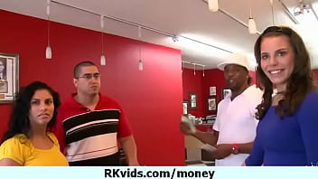 Preview 2 of Hentai Taboo Charing Mother - Desperate teen naked in public and fucks to pay rent 30