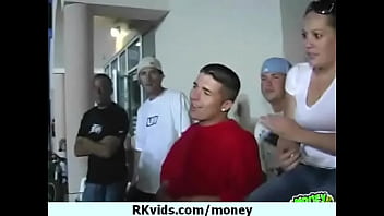 Preview 2 of Roxanne Sperm Drain - Desperate teen naked in public and fucks to pay rent 4
