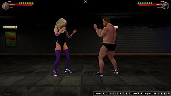 Preview 1 of Xnxx Dog Gaill - Nelly vs. Ethan II (Naked Fighter 3D)