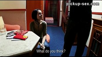 Preview 1 of Brandy Scotts - Slut Lucie 3some with stranger and her bf for some money