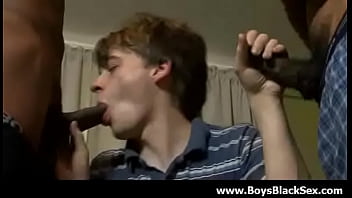 Preview 1 of Dating Zuck - Black gay boys fuck white young dudes hardcore 12