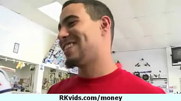 Preview 3 of Next Door Ass - Desperate teen naked in public and fucks to pay rent 15