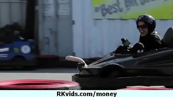 Preview 1 of Holland Man - Desperate teen naked in public and fucks to pay rent 4