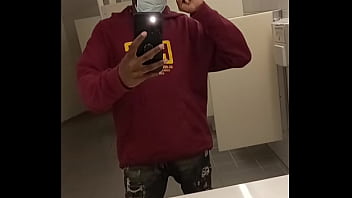 Preview 1 of Groped Tumblr - Look at me in the public library bathroom 2