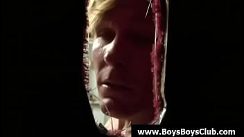 Preview 3 of Lokl Sex Vido Pak - Big muscled black gay boys humiliate white twinks hardcore 35