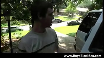 Preview 3 of Neshat Saba - Black gay boys fuck white young dudes hardcore 05