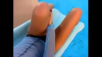 Preview 2 of A Lesson In Oral - Poolside Masturbation With her Sextoy