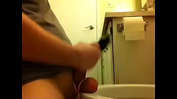 Preview 1 of Crying Fucks Young - Toilet seat ballbusting