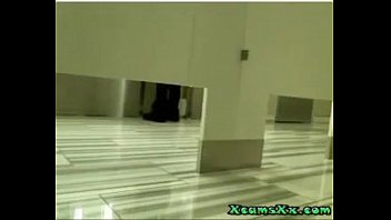Preview 3 of Asshole Ex - Busty Blonde Masturbates In Public Restroom On Cam