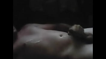 Preview 4 of Lesbians In Shower And On Sink - Young guy cums over his chest