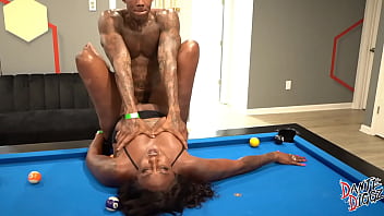 Preview 3 of Desi Momsex - BUBBLE BUTT EBONY BADDIE OMGIANA LOSES A BET AND TAKES BBC