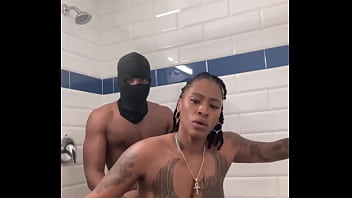 Preview 3 of Saliga Kami - Busty chick Marrijanee gets fucked in her ass in shower!