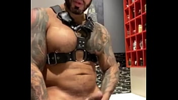 Preview 2 of Storage Hari Sallon - Put on the chastity cage while I fuck you being my bitch - VIKTOR ROM - PORNSTAR GAY LATINO BIG MUSCLE