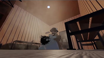 Preview 2 of Cum Shot 50 - My friend and I went to a sauna,  but we can&#039_t hold back our desire to fuck... - Roblox