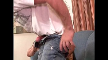 Preview 3 of Sister Removing Her Cloths - Str8 porn star Brenn Wyson gets warmed up for his first time getting fucked.M4