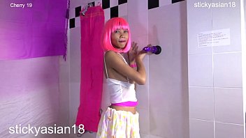 Preview 3 of Wwwlion - stickyasian18 Petite Dee blowjob &amp_ Cherry fucking