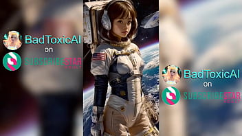 Preview 4 of Www Xxx Muk - Naked Astronaut AI Girl - StableDiffusion Deforum