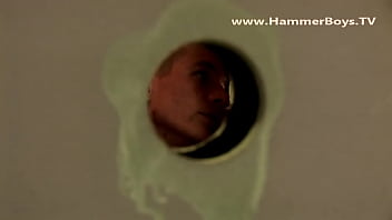 Preview 1 of Saxy Fucking Cuties - Rob Holrow Glory hole from Hammerboys TV