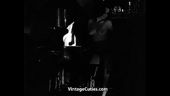 Preview 2 of Prono Xxx2018 - Busty Hairy Girl Dances Naked in the Dark