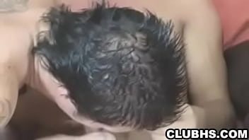 Preview 1 of Sweet Teen Asian Hot Blacked - Horny hunk gets his cock sucked and ass toyedam 2