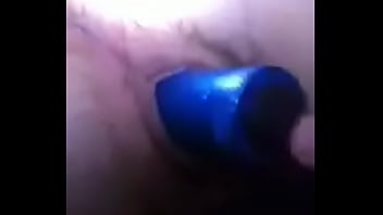 Preview 1 of S O N - Hairy pussy masturbating with a flashlight
