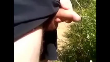 Preview 3 of A Hole In Bath Cock Open - cock in short outdoor