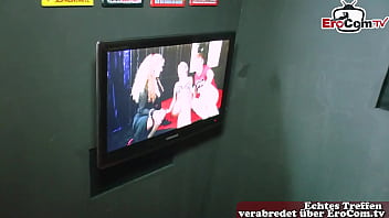 Preview 1 of Keisha Grey Brutal - Deutsche teen schlampe hat typen im pornokino erwischt und mit ihm fickt